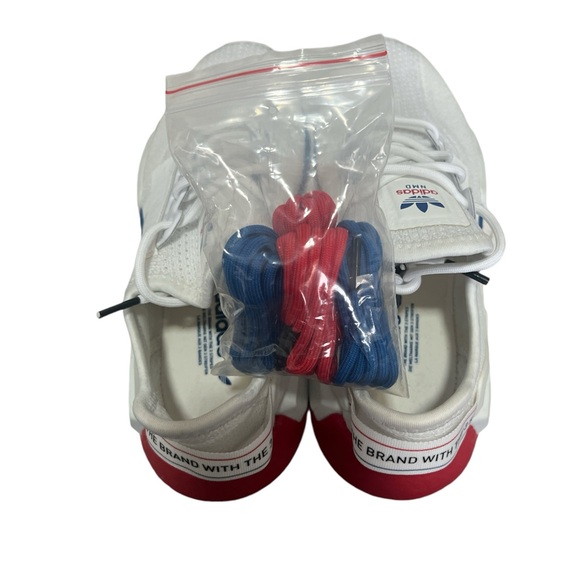 Adidas NMD R1 V2 White Lush Red 2020 Women's Size 5 - Authentic & Trendy - Picture 8 of 8